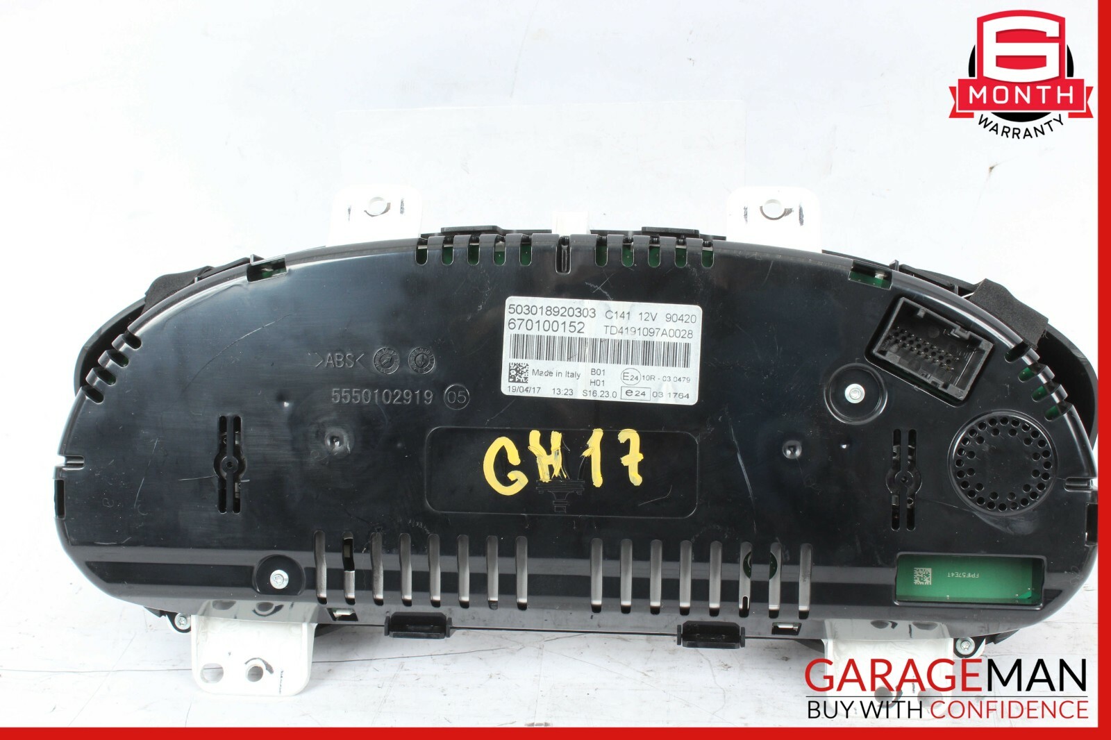 14-17 Maserati Ghibli S Speedometer Odometer Instrument Cluster Gauge OEM