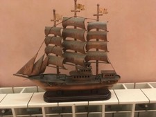 Modello Nave Giunca Cinese Rame 28x23