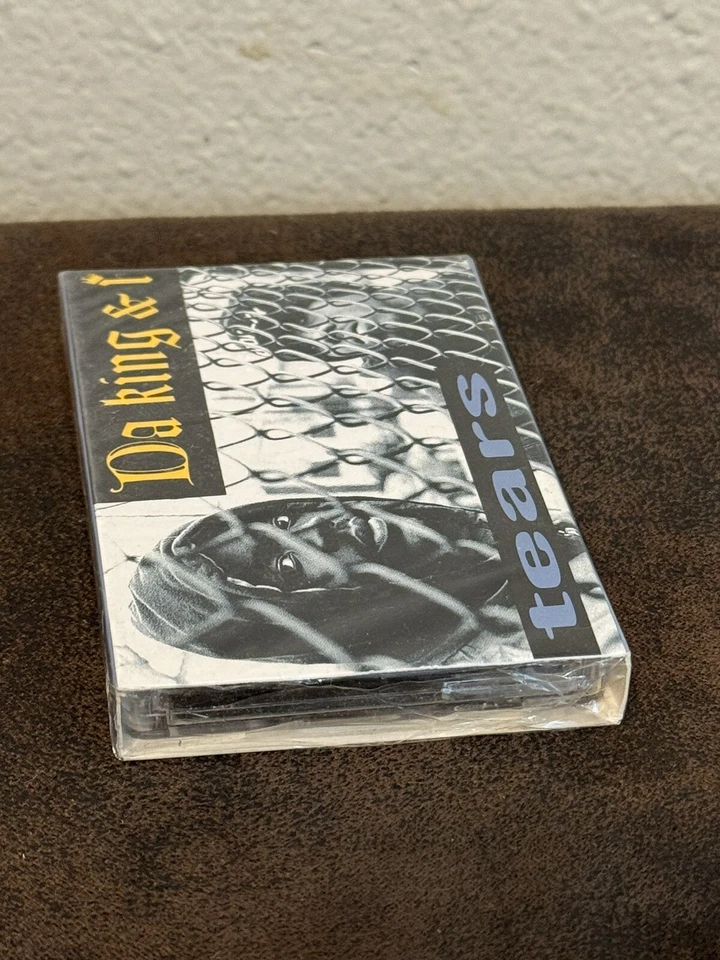 Rare! 1993 Da King & I – Tears Remix SEALED Cassette Tape Rowdy Records - Image 2 of 4