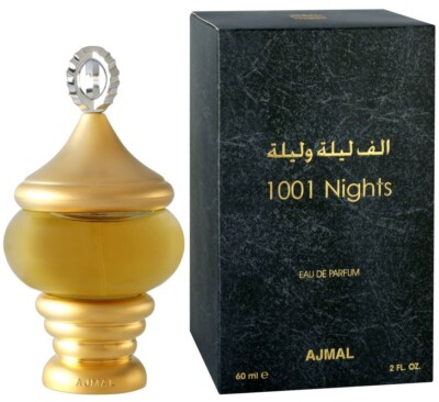 1001 Nights By Ajmal الف ليلة وليلة EDP For Women 60 ML /2 FL OZ New Rich UAE