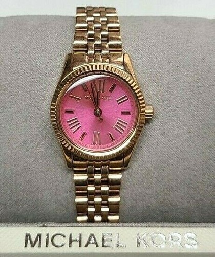 Michael Kors MK3285 Petite Pink Dial 