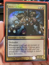 x1 Nivix Cyclops FOIL Dragon's Maze (MTG NM)