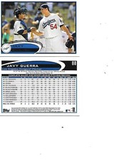 Javy Guerra 2012 Topps Baseball Card #88 BOGO FREE Los Angeles Dodgers