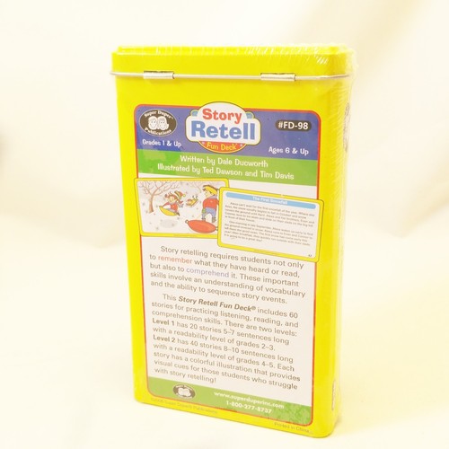 Story Retell lustige Deckkarten - Super Duper pädagogisches Lernspielzeug für Kinder - Bild 2 von 2