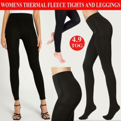 Leggings D'hiver Femme à Taille Haute - Doublure Polaire Chaude, Avec Poches - Pour Sport, Yoga, Sortie - Élastique 4 Directions