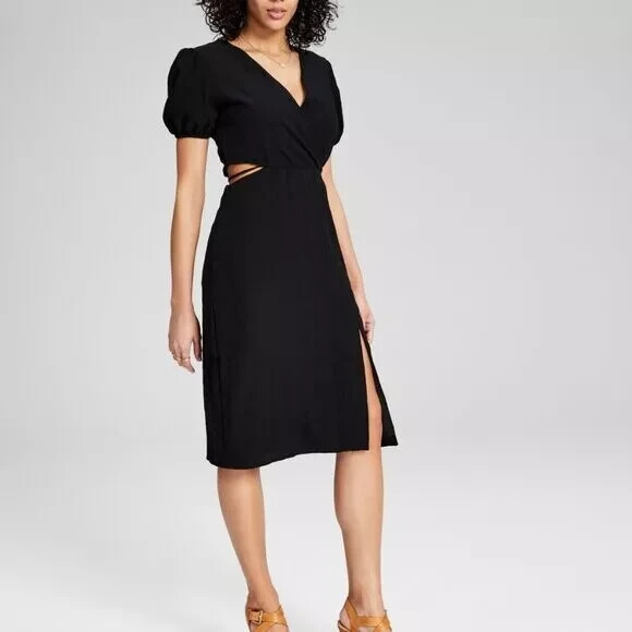 c meo collective devoted midi dress C/Meo Collective Ivory Fundamental Midi Dress