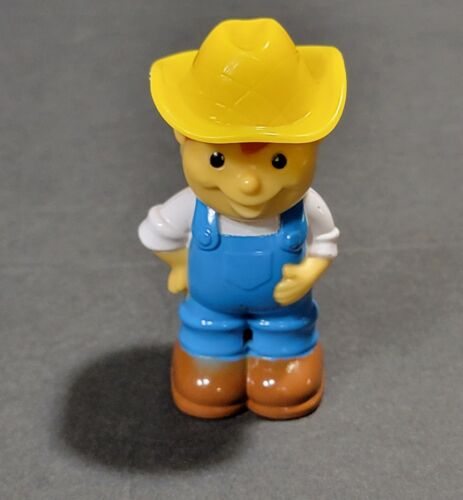 Boley Man Boy Farmer Yellow Hat My First Farm Tractor Replacement Figure - Picture 8 of 11