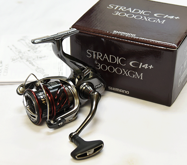 SHIMANO STRADIC CI4+ 3000XGM Spinning Reel SHIMANO STRADIC CI4+ CI4+ STRADIC 3000XGM Spinning Reel 040eb4