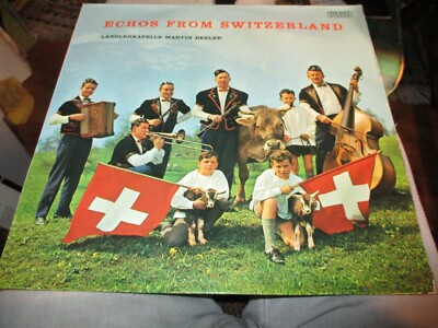 70s LANDLERKAPELLE MARTIN BEELER Echos From Switzerland LP Elite