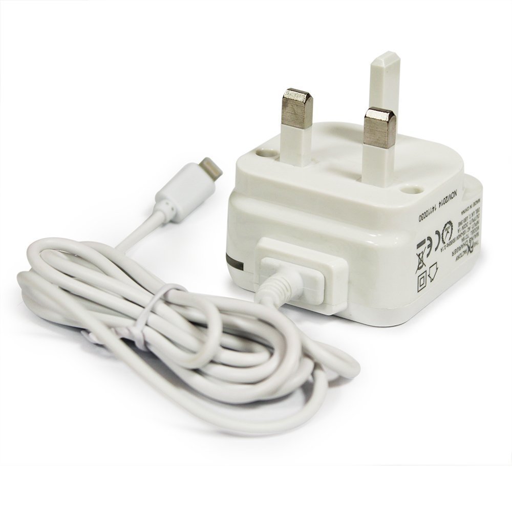 Mains Charger Wall Plug for Apple iPad Mini 1/2/3, iPhone 6/