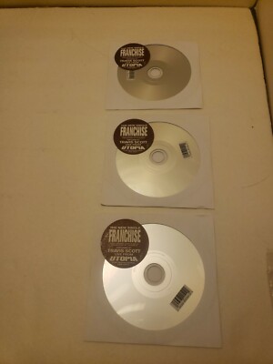 TRAVIS SCOTT FRANCHISE PROMO CD, PROMOTIONAL ITEM,LIMITED ED,OOP,YOUNG THUG MIA
