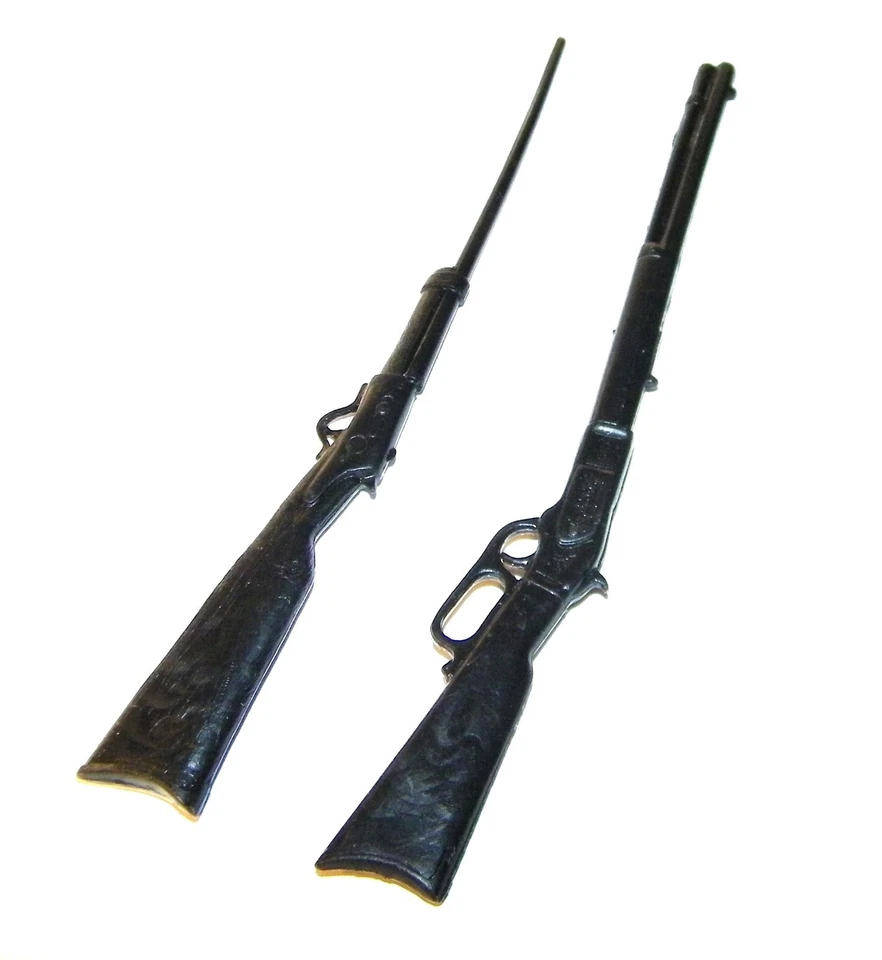 (2) Rifles Marx Johnny, Jane West y otros originales vintage años 60-70 casi como nuevos Foto 3 de 4
