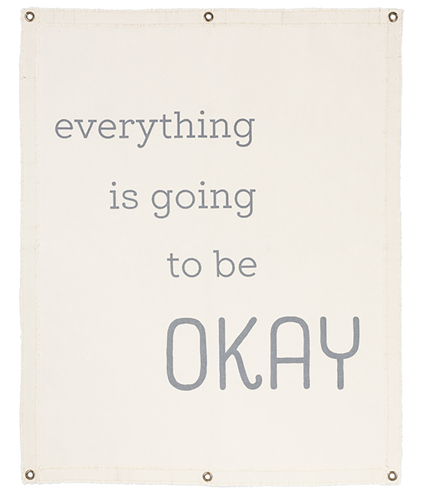 Настенный гобелен из холста Ganz - Все будет хорошо 24 Ш х 30 в 2890₽