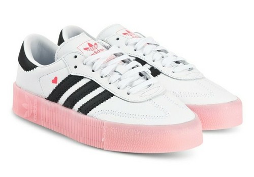 WOMENS ADIDAS SAMBAROSE❤VALENTINES DAY❤[SIZE 6] WHITE/BLACK/GLORY PINK [ EF4965] | eBay