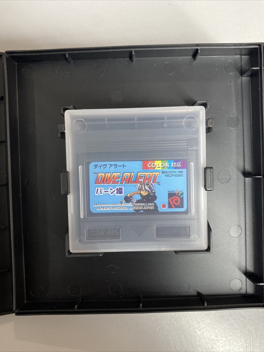 SNK NeoGeo Pocket Color Cartridge Dive Alert - Japanese Version | eBay