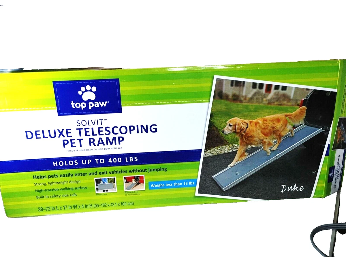 Deluxe telescopic dog ramp by best sale solvit