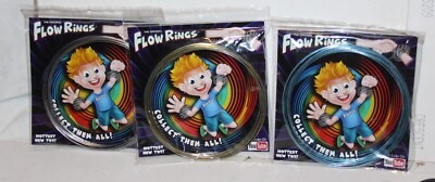 3 pcs The original Flow Rings Ring Arm Toy Flow Rings Kinetic Spring Bracelet