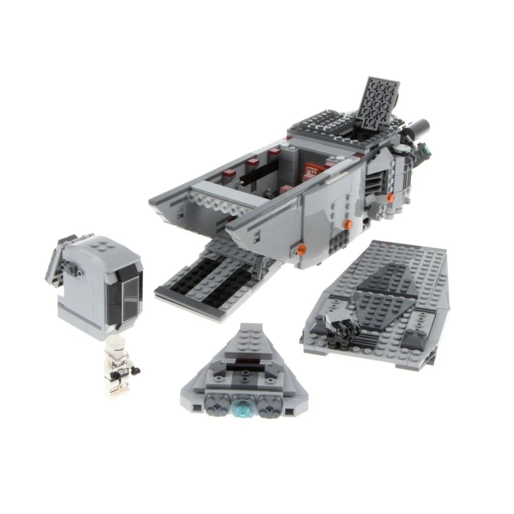 1x Lego Set Star Wars First Order Transporter 75103 grau Figur