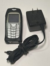 Complete Kit Nokia Classic 3120 White Cingular Cell Phone Fast Ship Good Used