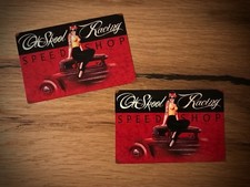 2x HOTROD Aufkleber Rat Rod Hot USA V8 Old School Vintage Racing Rust Rost #220