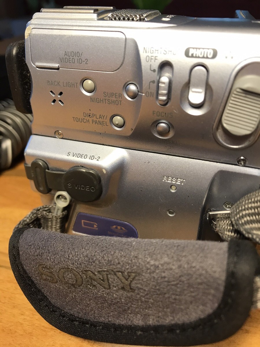 【動作OK】ナイトショットok SONY　Handycam DCR-PC9 SONY DCR-PC9 miniDV Digital Video Camera Recorder - YouTube