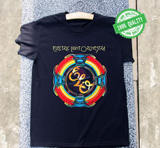 NEW Electric Light Orchestra ELO Anniversary T-Shirt Black