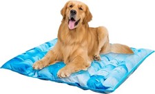 Dog Cooling Mat,Cooling Mat for Dogs  Cats,Easy Washable 29.5X29.5in MED-LG