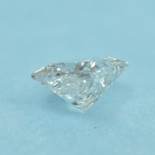 Certified .60 carat E SI1 Princess Cut Natural loose Diamond E G L ,U S A - Picture 7 of 17