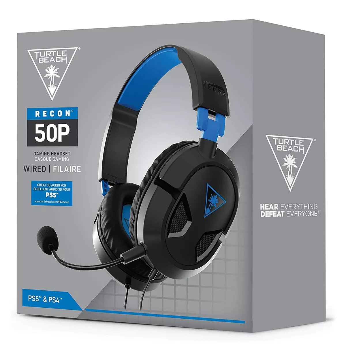 TURTLE BEACH RECON 50P Gaming Headset for PS4 Pro, PS4 & PS5 