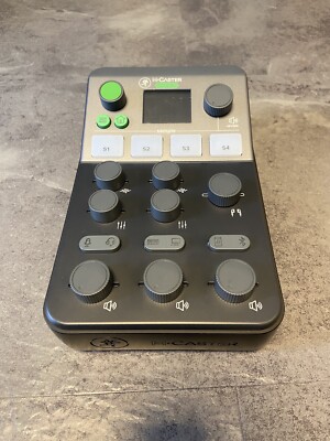 Mackie M Caster Studio USB Audio Interface XLR Podcasting Streaming Realtime DSP