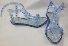 Disney Frozen Elsa Dress Up Girl Shoes Snow Queen Halloween Costume Pretend Play