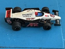 AFX Black White F1 Indy Racing Scale Master #5 Team AFX Tested Works