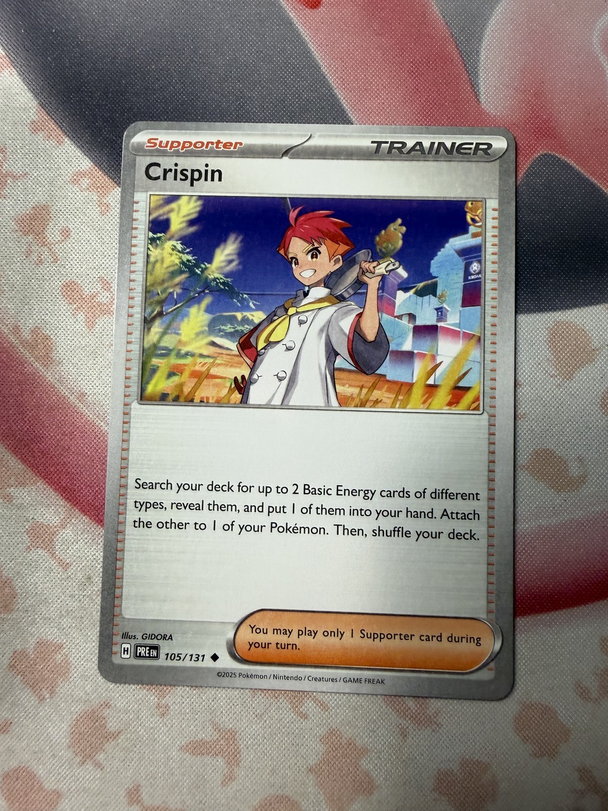 Crispin - Uncommon SV: Prismatic Evolutions 105/131 NM English