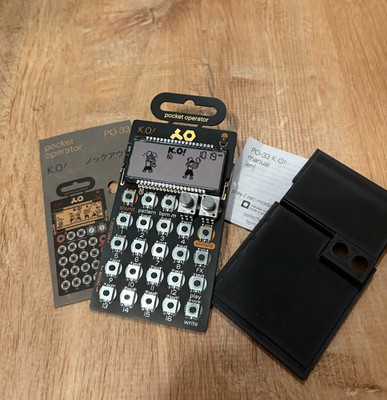 Teenage Engineering Pocket Operator PO-33 KO! Sampler/Sequencer w/ Cover