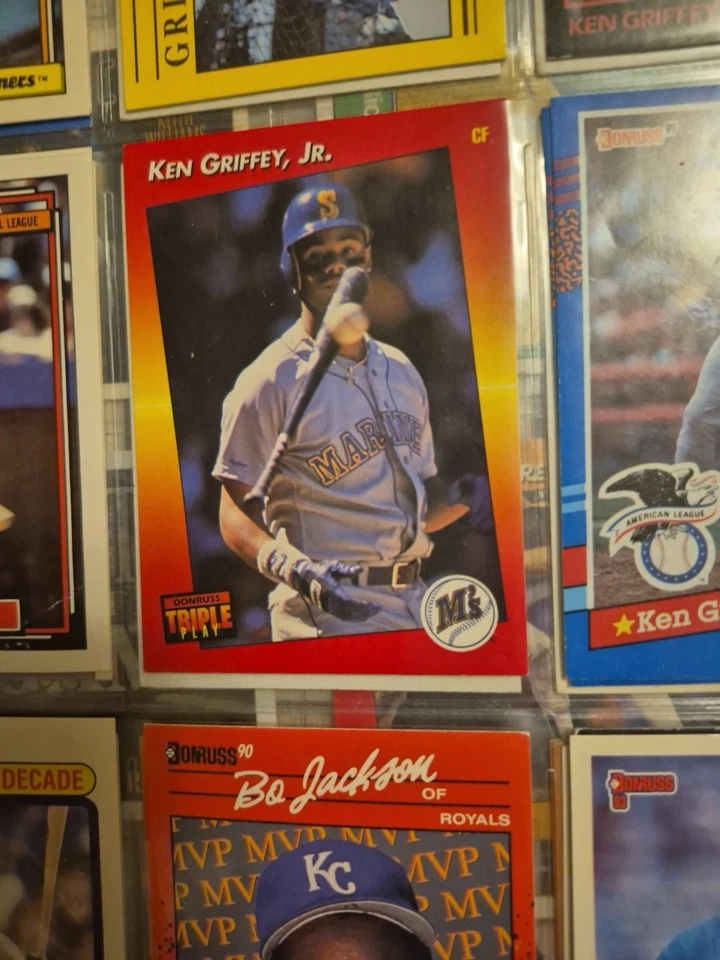 1989 Upper Deck Ken Griffey Jr #1 (RC) Rookie Card HOF Mariners PSA 9 Mint #1 An - Image 4 of 4