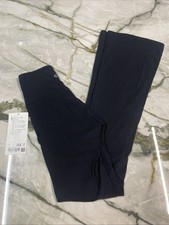 Lululemon Groove Nulu Super High Rise Flared Pants Regular UK Size 4 Black