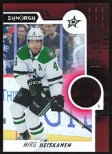 2022-23 Upper Deck Synergy Red Miro Heiskanen Hockey Card #23 - Dallas Stars