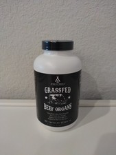 Ancestral Supplements Grass Fed Beef Organ Supplement - Non-GMO, 180 Capsules