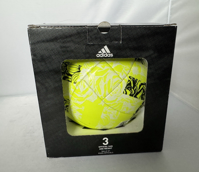 Adidas Performance MLS Club Ball Solar Yellow Black Soccer Ball
