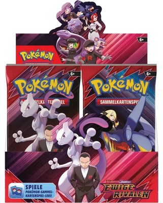   Pokemon Ewige Rivalen 36 Booster Display Deutsch KP10 Karmesin & Purpur   36er