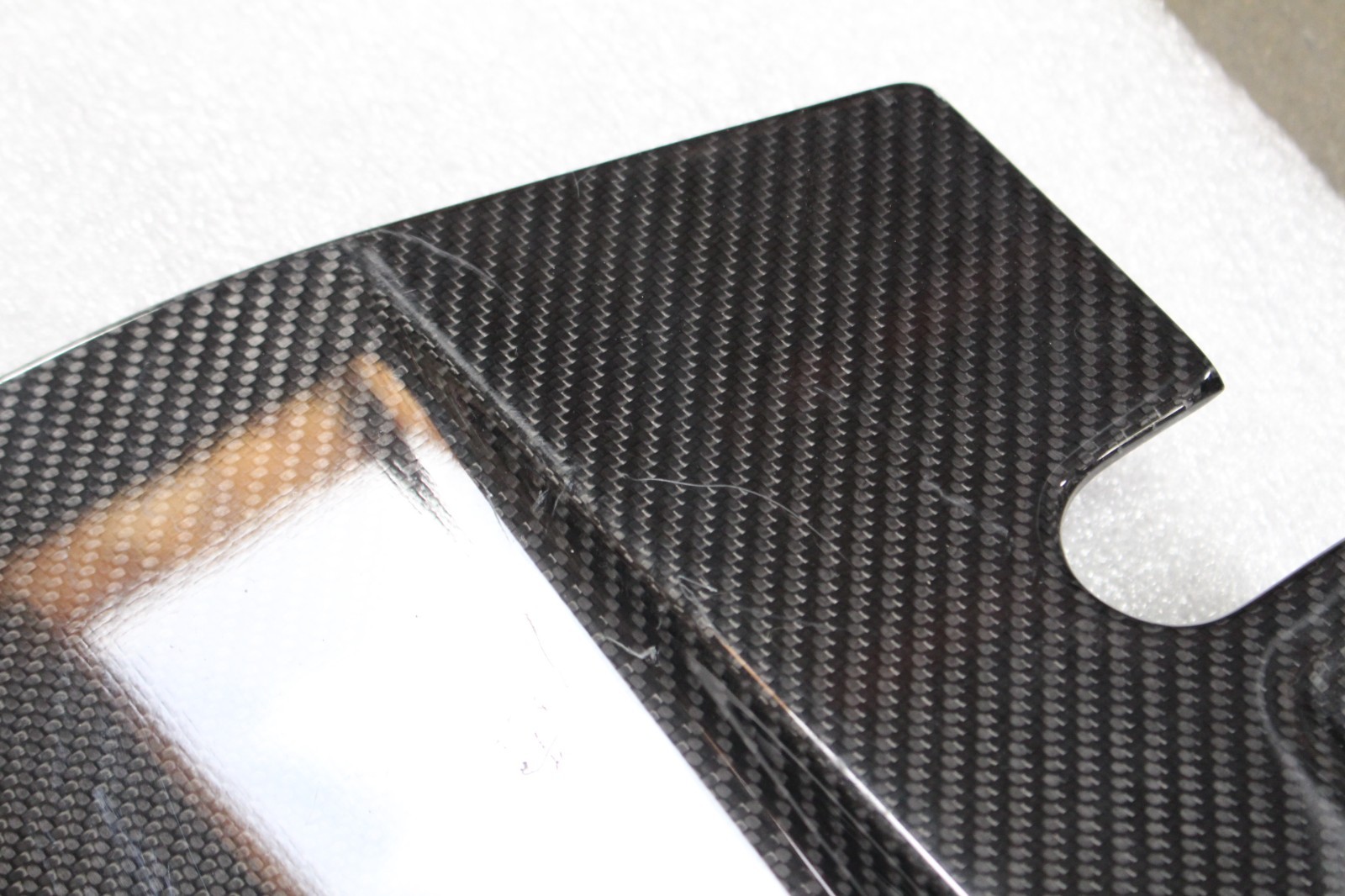 Lamborghini Aventador, Carbon Fiber Engine Bay Panel Cover, Used, P/N 470103786D