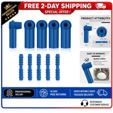 Brake Bleeder Connector Kit 5pc Vacuum Bleeding Adapters Salior Blue