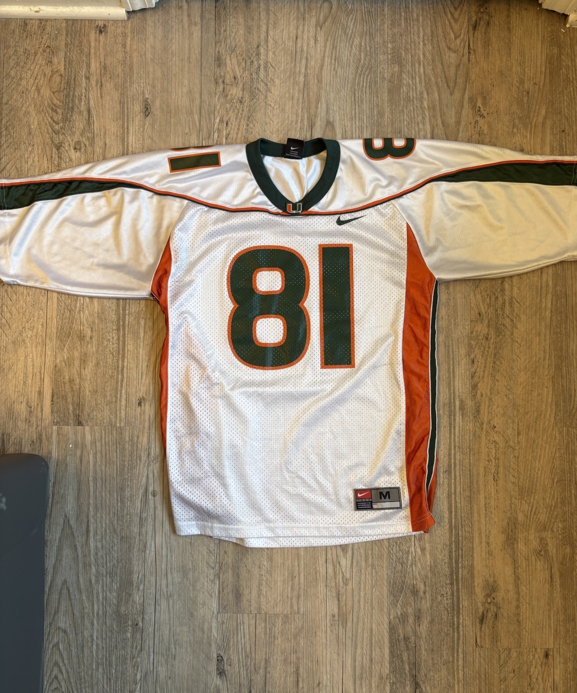 Miami Hurricanes Nike Football Jersey 
