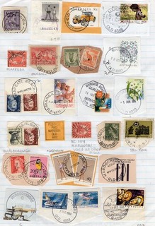 Queensland page 133 from an old album pmks all start with "M" nice lot