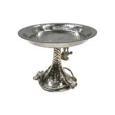 Beautiful Michael Aram - Black Orchid Candy Dish - Stainless Steel -  Cake Stand