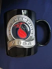 2004 DETROIT PISTONS NBA CHAMPIONS PEWTER LOGO COFFEE MUG *
