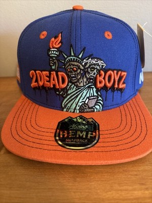 Alpine Hemp Company 2 DEAD BOYZ Limited Edition Snap Back Hat Cap NWT # 188