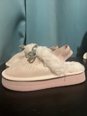 Girls Juicy Couture Slip On With Strap Size 1