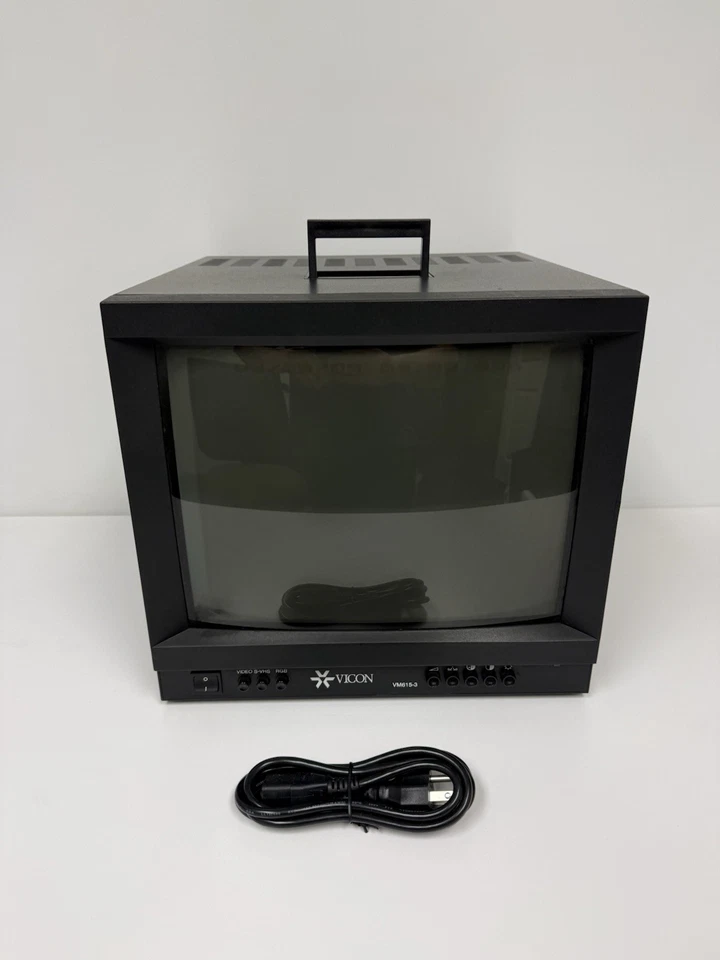 Vicon VM615-3 21" Pro CRT RGB/SCART S-Video + BNC Arcade Retro Gaming Parts Only - Image 4 of 4