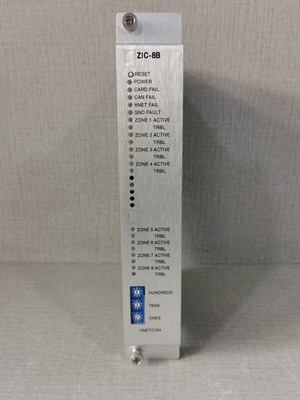 SIEMENS ZIC-8B 580-049443-0 ZONENANZEIGEKARTE - NEU OHNE BOX